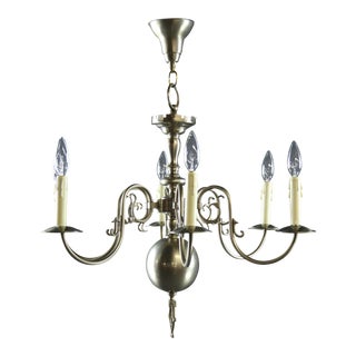 Chandelier Flemish Eagle Motif 6-light 6-arm For Sale