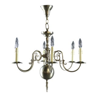 Chandelier Flemish Eagle Motif 6-light 6-arm For Sale