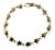 Late 20th Century Tiffany & Co 14k Yellow Gold Star Link Bracelet For Sale