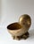 Mid-Century Modern Vintage Hollywood Regency Brass Nautilus Shell Planter For Sale - Image 3 of 11