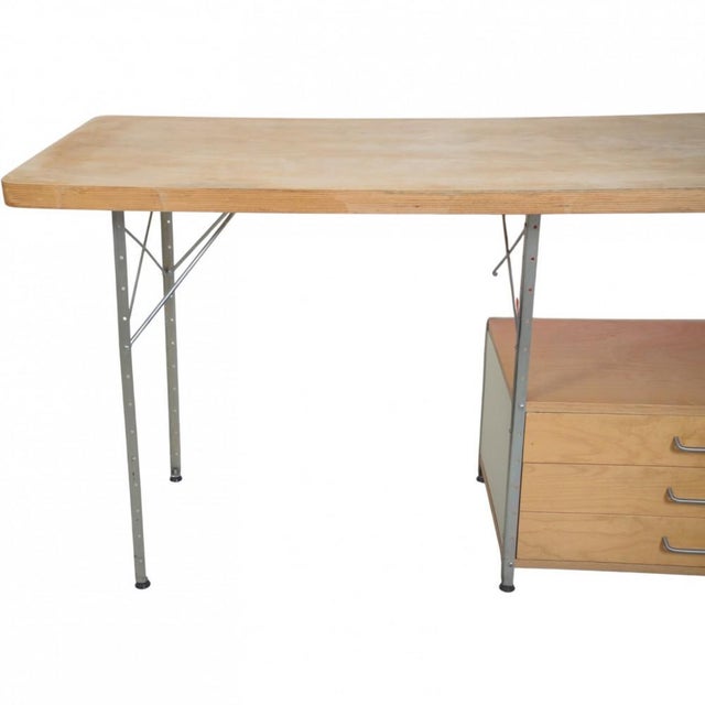 Vintage Desk in Ash by Charles Eames, 1990s For Sale - Image 3 of 12