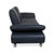 Blue Leather Rivoli Three-Seater Sofa with Manual Function from Koinor For Sale - Image 15 of 18