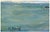Impressionist Mountain Lake Cabin in Snow, Mid-Century Winter Landscape by W. Dunn For Sale - Image 3 of 3