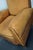 Brown Vintage French Cognac-Colored Leather Club Chair, 1940s For Sale - Image 8 of 16