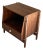 Mid Century Modern Walnut Kipp Stewart for Drexel Declaration Nightstand For Sale