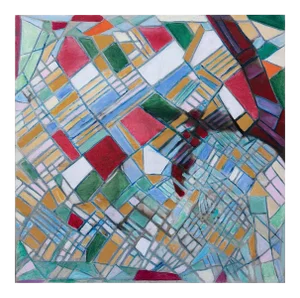 Giorgio Lo Fermo, Pattern, Oil on Canvas, 2021