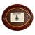 Authentic Vintage American Revolutionary Flag Bicentennial 1976 an Appeal to Heaven Beautifully Presented in 19th Century Walnut Frame. For Sale