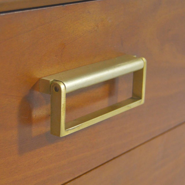 Brown Kipp Stewart "Sun Coast" Cabinet by Drexel For Sale - Image 8 of 11