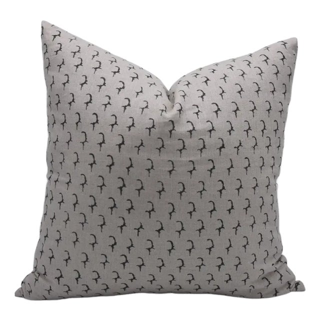 Fabdivine Handmade Pillow Cover 16x16 Inch With Block Print- Ankush For Sale