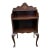Antique Rococo Style Mahogany Bookstand Side Table For Sale