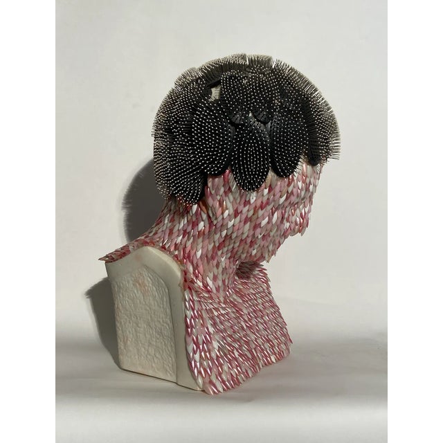 Plastic Enrica Borghi, Bust Sculpture, 1999 For Sale - Image 7 of 11
