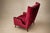 Textile Giuseppe Scapinelli Armchair in Hardwood & Ruby Cotton Velvet, Brazil, 1956 For Sale - Image 7 of 18
