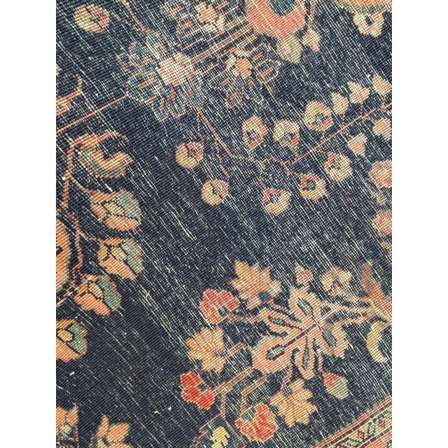 Antique Sarouk Mohajeran, 3'4" X 5' For Sale In New York - Image 6 of 7