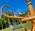 Mid 20th Century Bamboo Hat/Coat Rack Hall Tree Umbrella Holder For Sale - Image 6 of 12