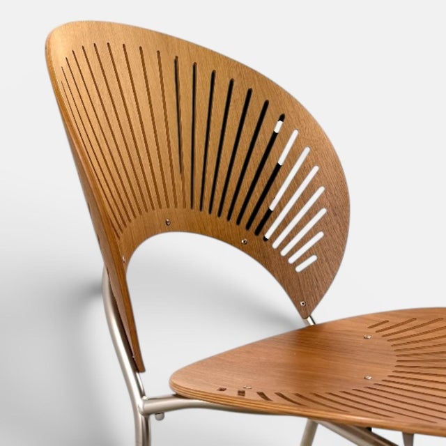 Brown Model 3298 Trinidad Chair by Nanna Ditzel for Fredericia Furniture, Denmark, 1993 For Sale - Image 8 of 10