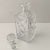 Vintage 1980s Cut Crystal Celtic Cross Hatch Square Decanter With Ball Stopper For Sale In Richmond - Image 6 of 8