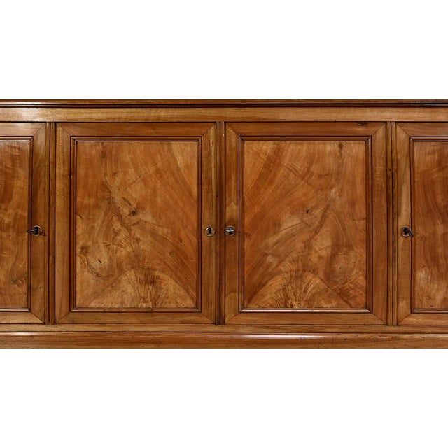 Two-Body Bookcase in Walnut, Late 19th Century For Sale - Image 9 of 18