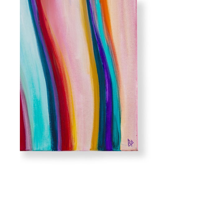 Contemporary Ben Put, Contrast II, Acrylic on Canvas For Sale - Image 3 of 5