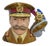 Royal Doulton English Traditional General Haig Military Leader Toby Character Jug For Sale