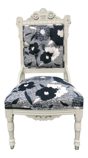 Victorian Robert Allen Upholestered Accent Chair