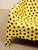Mid 20th Century Yellow Black Dot Chair For Sale - Image 9 of 12