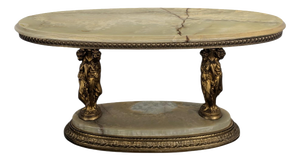 Neoclassical Coffee Table in Onyx