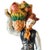 Mid-Century Italian Young Man with Fruit Figurine from Bassano, 1950s For Sale - Image 4 of 11