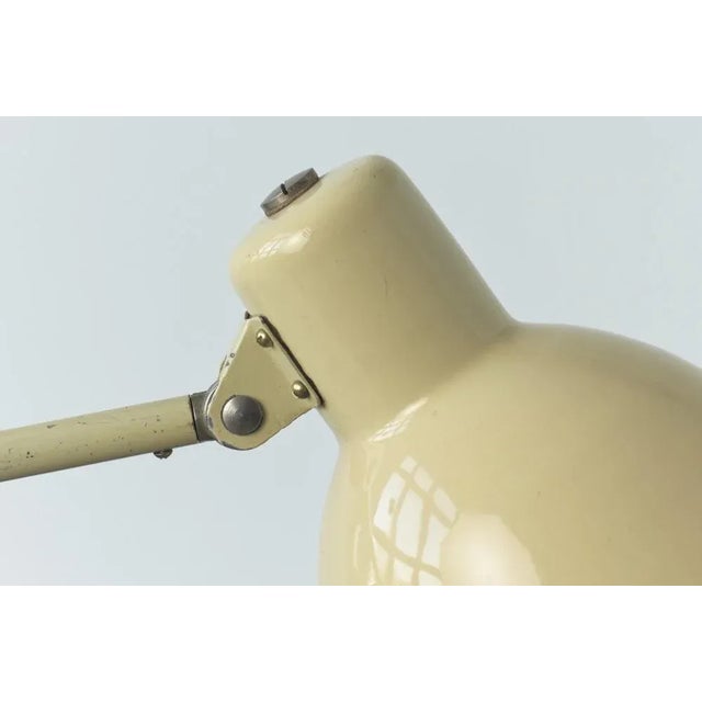 Swiss Cream-Colored Clamp Table Lamp from b.a.g. Turgi, 1930s For Sale - Image 15 of 18
