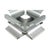 Metal Coffee Table attributed to François Monnet for Kappa, 1970 For Sale - Image 7 of 14