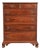 Stickley American Colonial Solid Cherry Wood Highboy Dresser | Circa 1950s For Sale