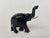 Antique Hand Carved Anglo-Indian Elephant Sculpture, Ebonized Wood For Sale In Palm Springs - Image 6 of 14