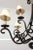 Heavy Wrought Iron 9 Arm Chandelier For Sale In Philadelphia - Image 6 of 11