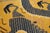 1750s Yellow Dragon Antique Chinese Ningxia Pillar Rug 2' 9'' X 9' Handknotted Wool Carpet For Sale - Image 9 of 15