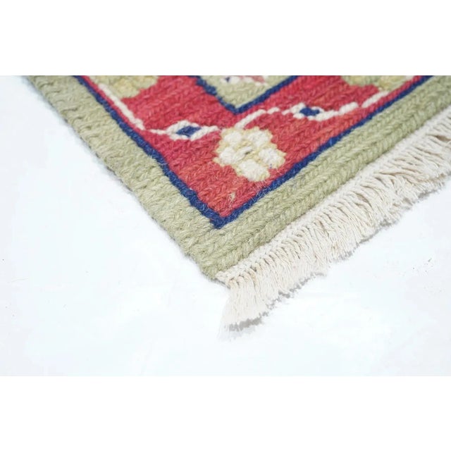 Traditional Sumak Rug 6' X 9' For Sale - Image 3 of 9