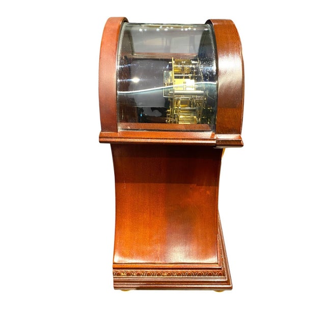 Stunning Howard Miller "Barrett" 630-200 Keywound Mantel Clock For Sale - Image 12 of 17