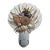 Natural Adorned Seashell Night Life With Natural Shells, Pearl, Sea Glass and Starfish Accents For Sale