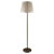 Swedish Brass and Teak Floor Lamp attributed to Böhlmarks, 1940s For Sale - Image 9 of 9