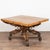 19th century Swedish drop leaf table, crafted in pine. The table features a dramatic carved pedestal base with four legs,...