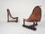 Vintage Saddle Leather Lounge Chairs, Brazil, 1960s, Set of 2 For Sale - Image 4 of 18