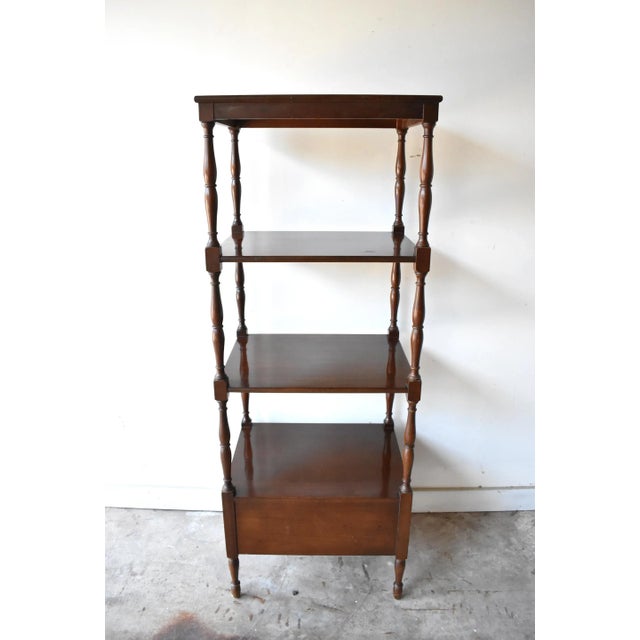 Mid 20th Century Regency-Style Étagère For Sale - Image 5 of 13