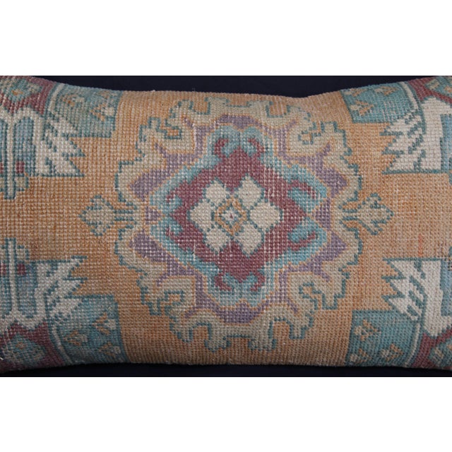 Handmade Comfortable Rug Pillow Cover - 16''' X 29'' For Sale In Tampa - Image 6 of 11