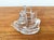 Vintage Swedish Glass Ship by Uno Westerberg for Pukeberg Glass, 1970s For Sale - Image 3 of 18