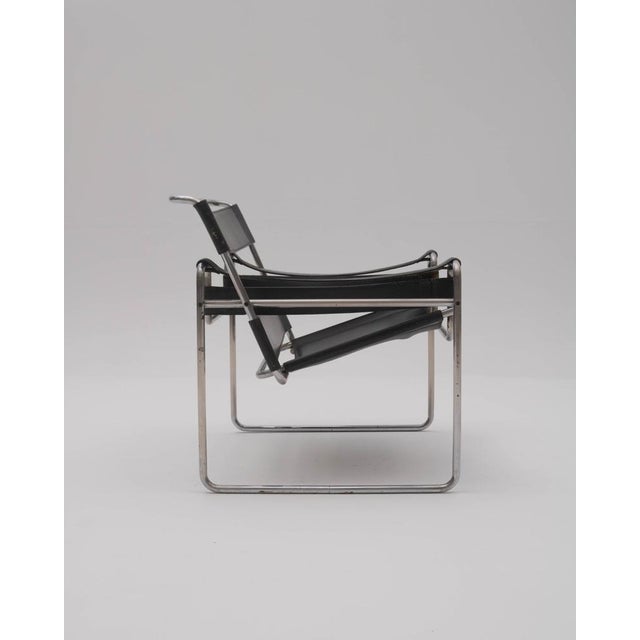 Wassily Chair by Marcel Breuer for Gavina, 1960s For Sale - Image 6 of 10
