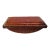 Vintage Argentine Genuine Caiman Leather Desk Ink Blotter Rocker With Original Blotting Paper For Sale