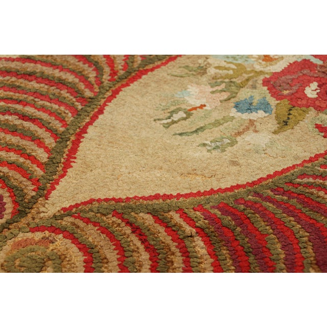 Handmade in wool and originating circa 1920-1930, this 1x3 rug is a rare and exciting new curation in Rug & Kilim’s...