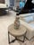 19th C. Chinese Famille Rose-Style Porcelain Vase With Figural Scenes and Gilt Handles For Sale - Image 11 of 17