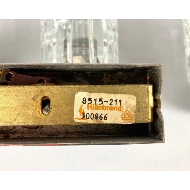 Vintage Double Wall Sconces by Hillebrand for Hillebrand Lighting, Germany, 1970, Set of 2 For Sale - Image 9 of 10