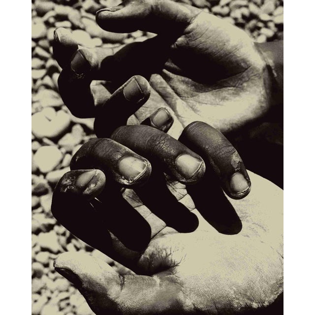 Hands by Jonė Reed – Limited Edition Black and White Photograph | Unframed, Signed Archival Print For Sale