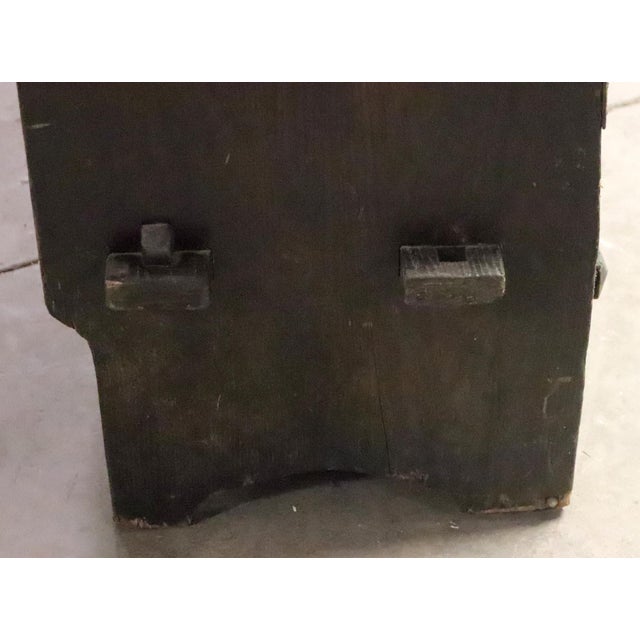 20th Century Early Arts & Crafts Oak Storage Cabinet For Sale - Image 10 of 10