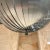Mid-Century Modern 1970s Moon Pendant Lamp by Henri Mathieu in Brushed Aluminum For Sale - Image 3 of 14